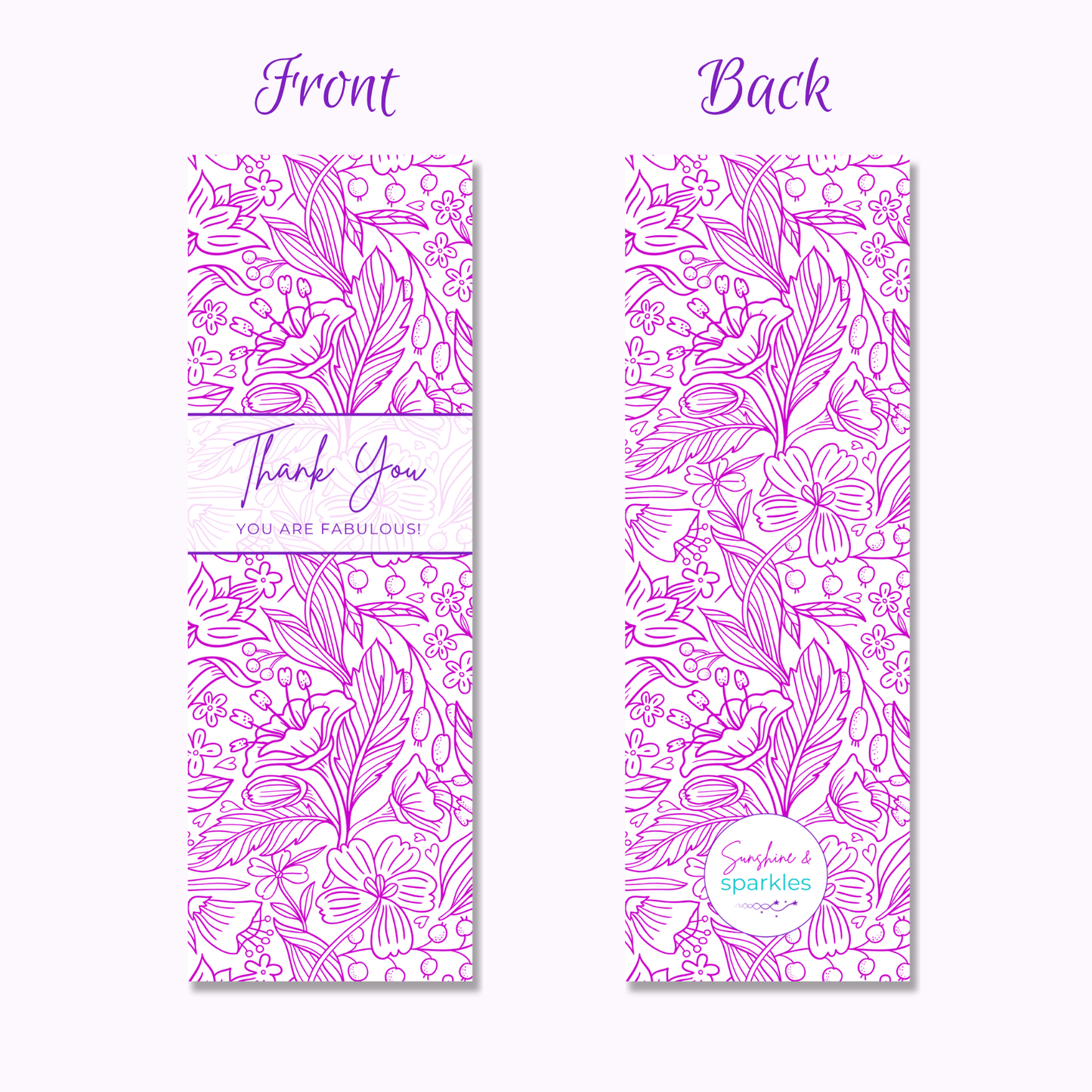 Thank You, You Are Fabulous Bookmark