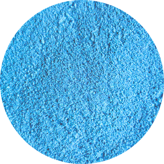 Ice Blue Coloured Mica