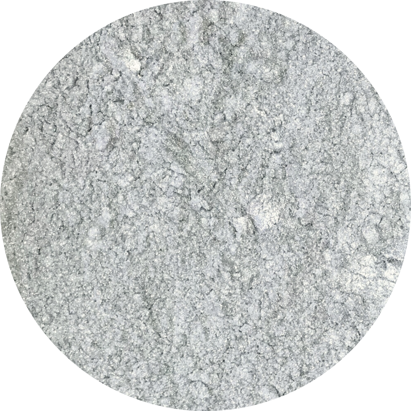 Sparkly Silver Coloured Mica