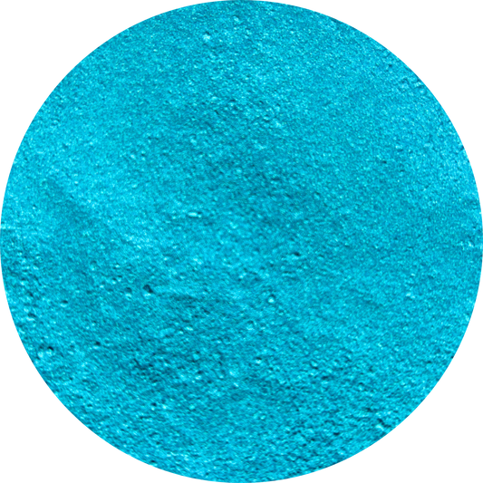 Turquoise Shimmer Coloured Mica