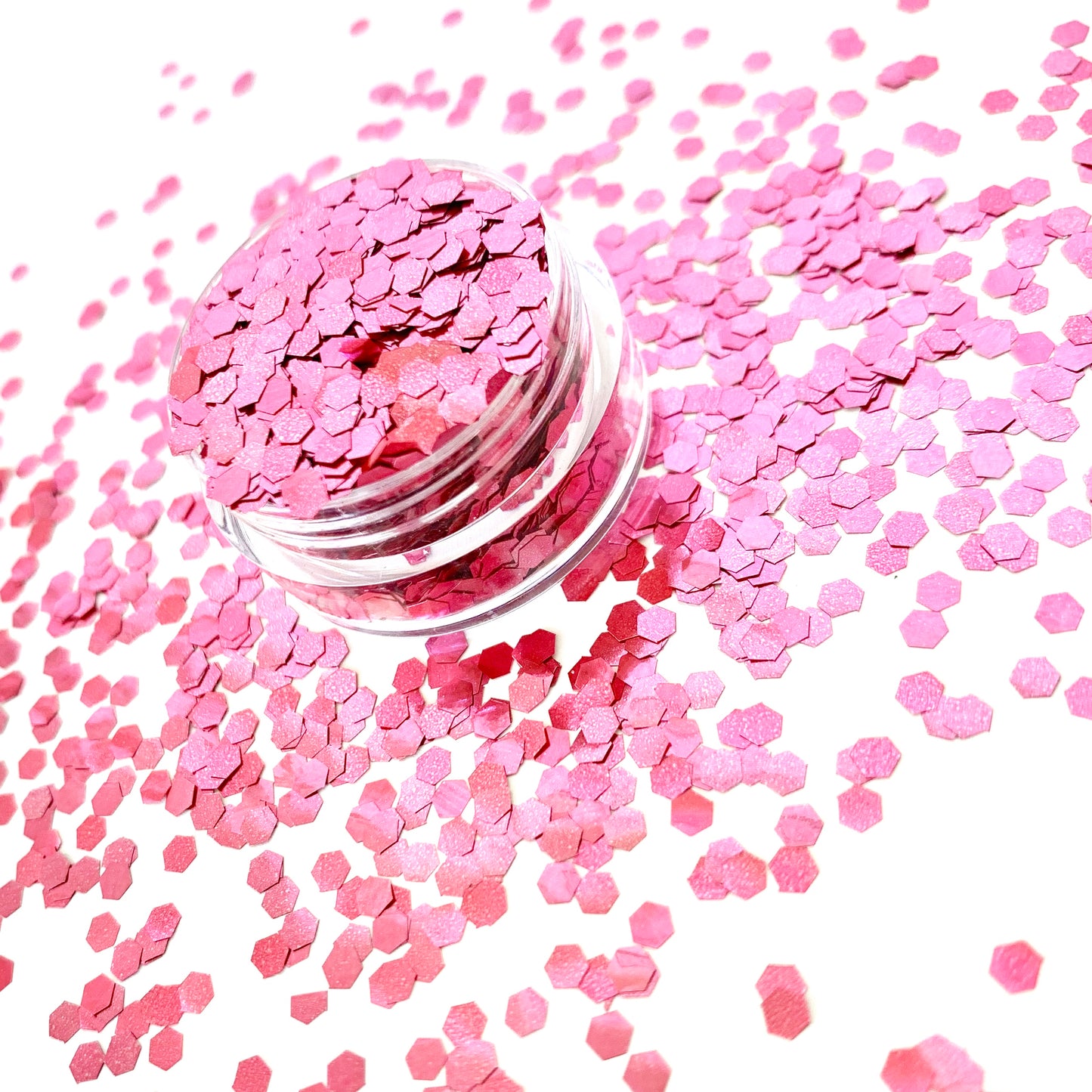 Rose Pink Extra Chunky Biodegradable Glitter