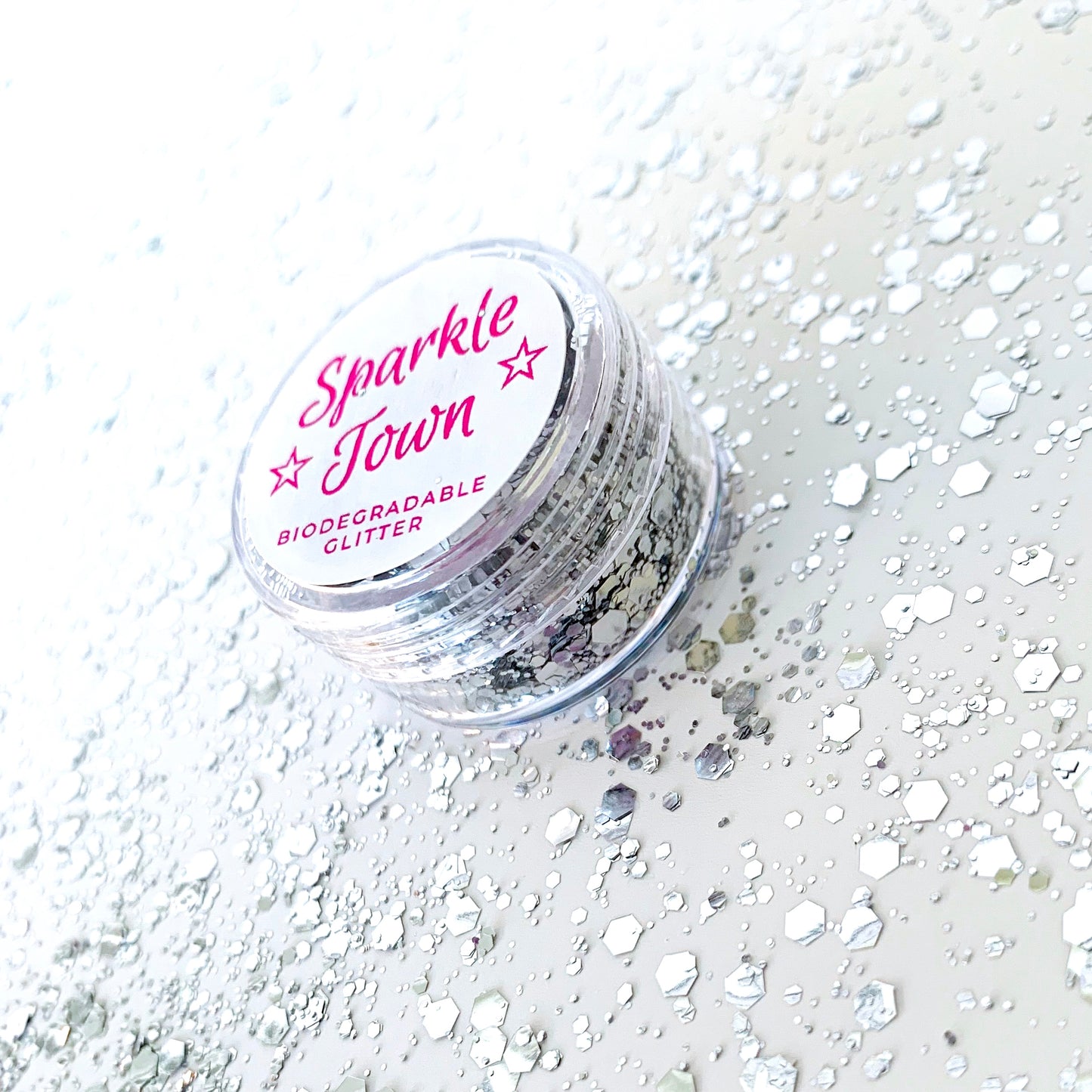 Silver Mix Biodegradable Glitter