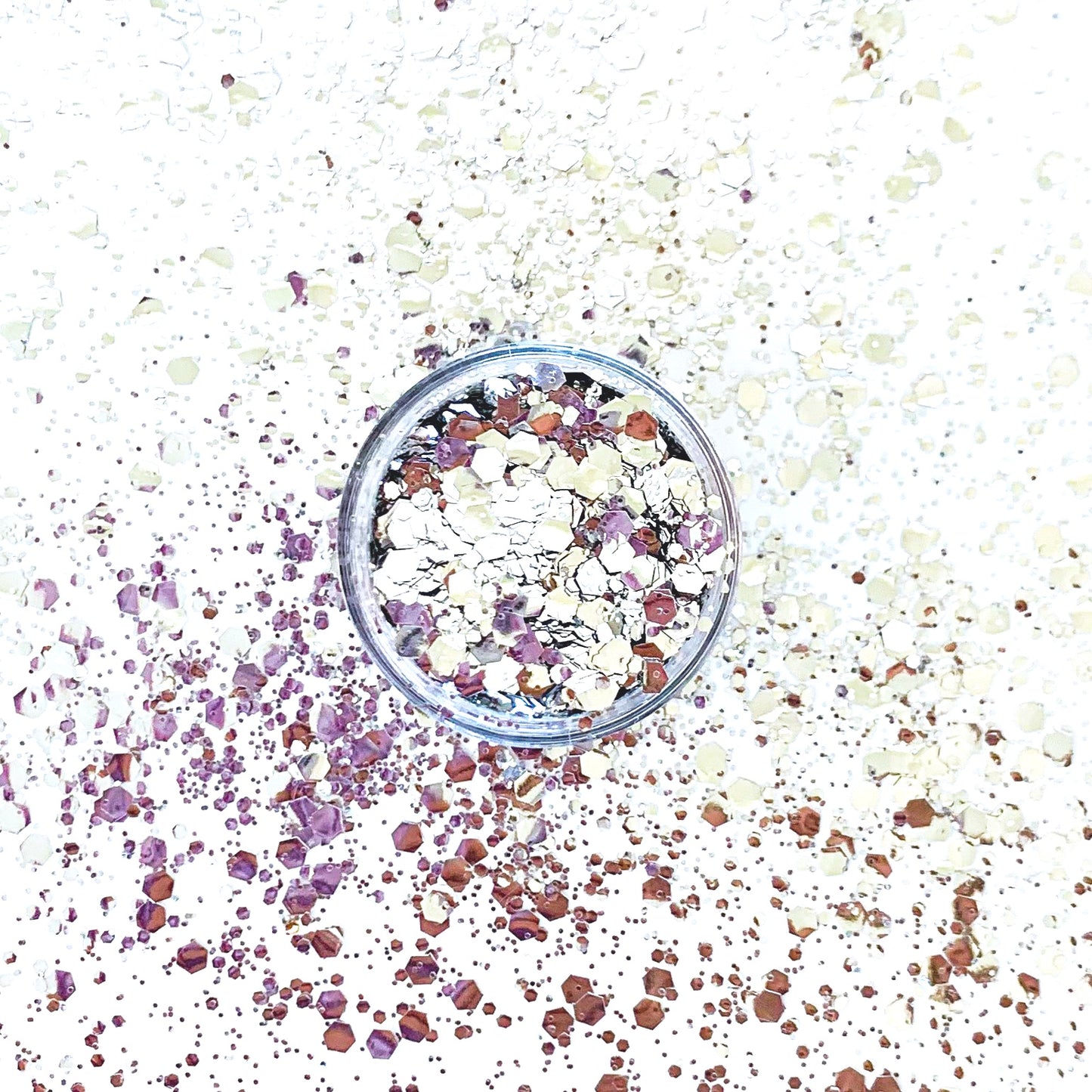 Silver Mix Biodegradable Glitter