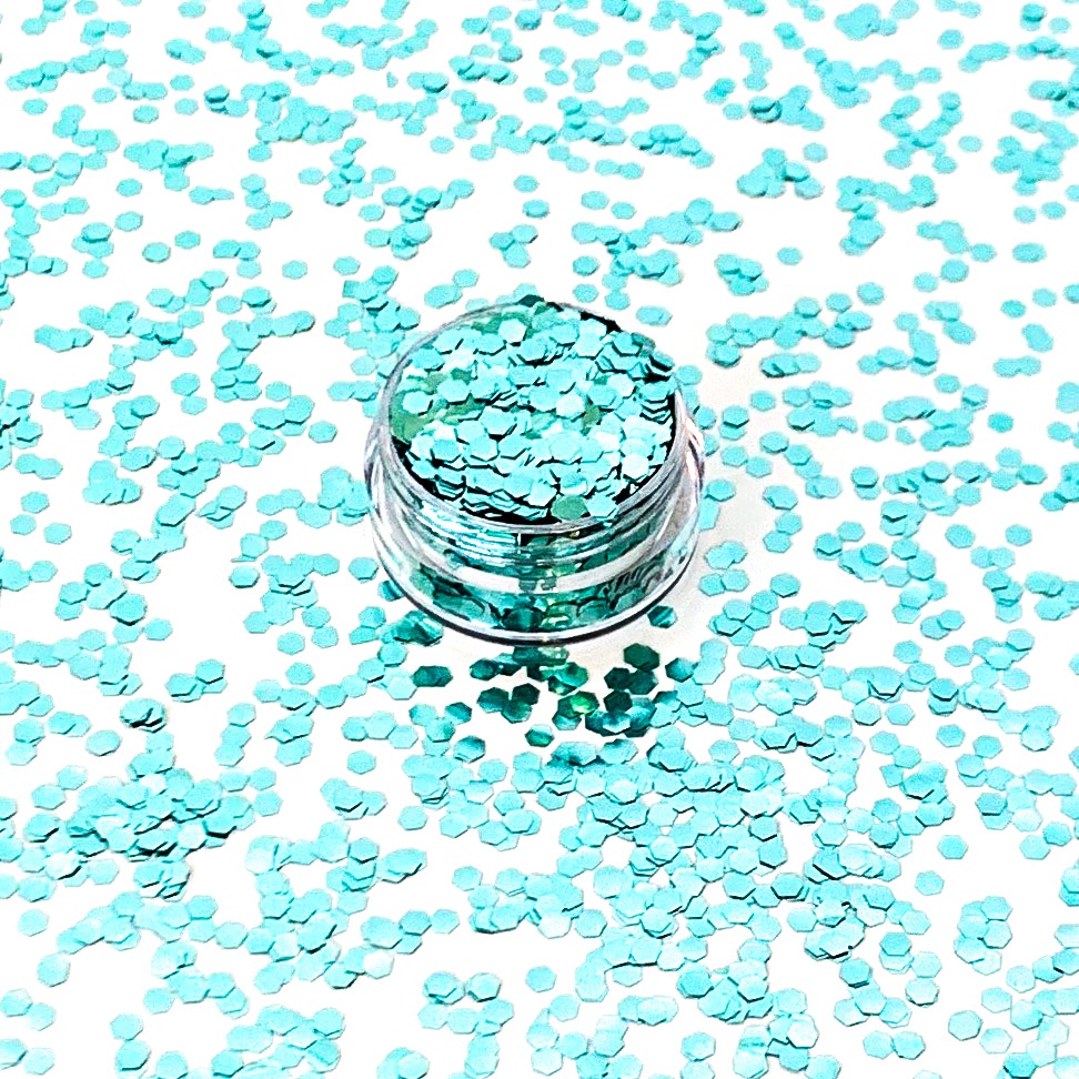 Turquoise Extra Chunky Biodegradable Glitter