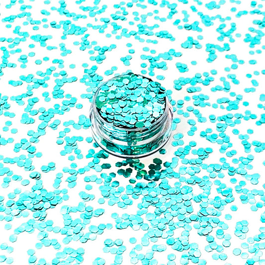 Turquoise Extra Chunky Biodegradable Glitter
