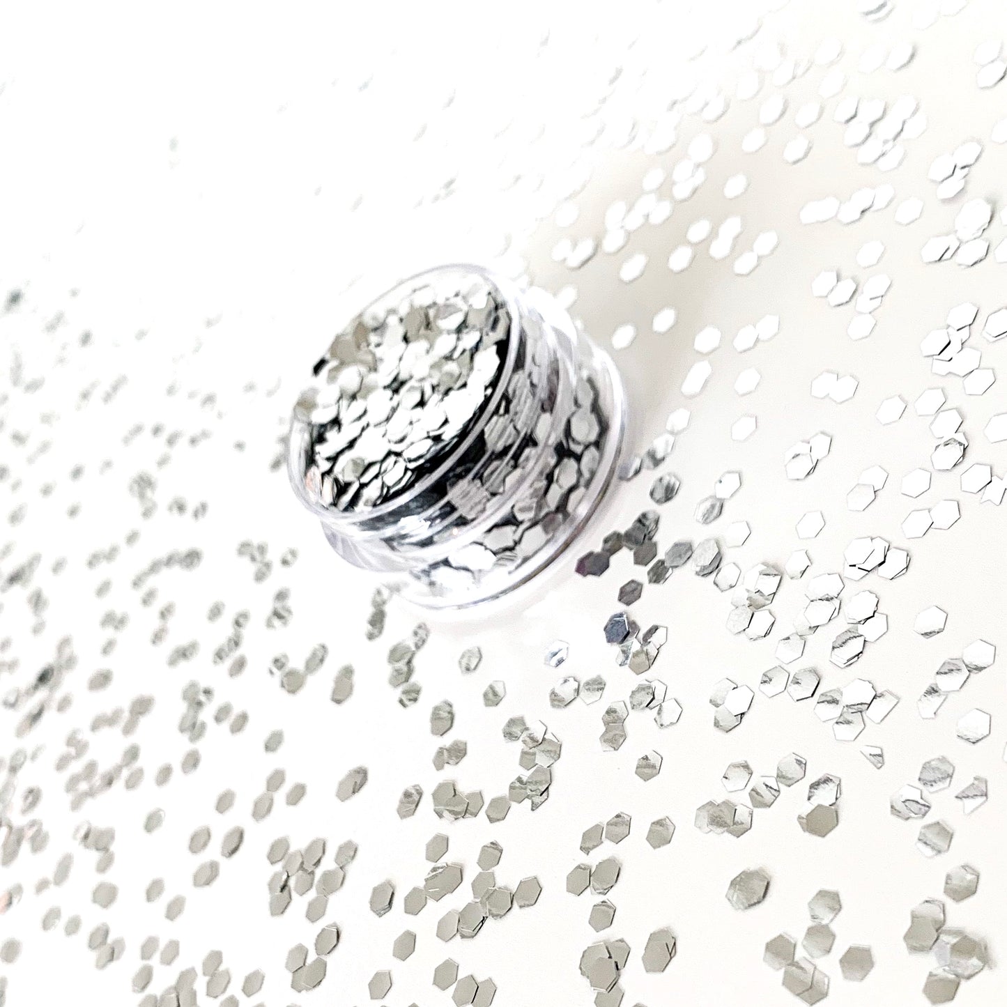 Silver Extra Chunky Biodegradable Glitter