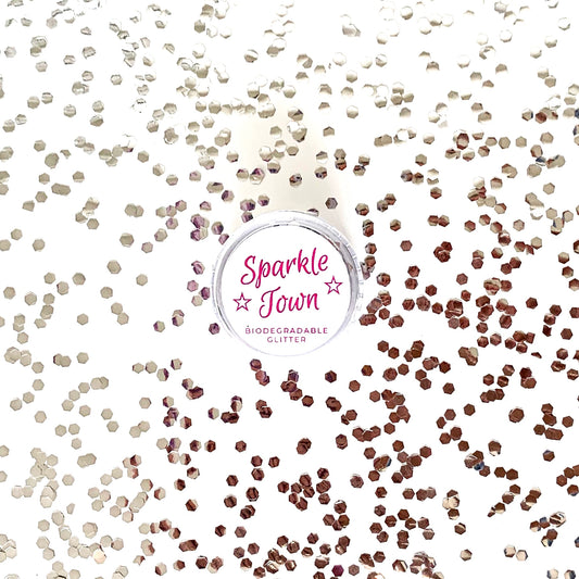 Silver Extra Chunky Biodegradable Glitter