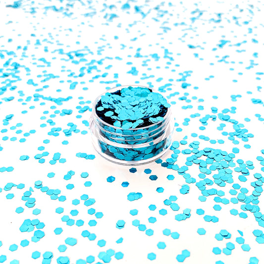 Sky Blue Extra Chunky Biodegradable Glitter