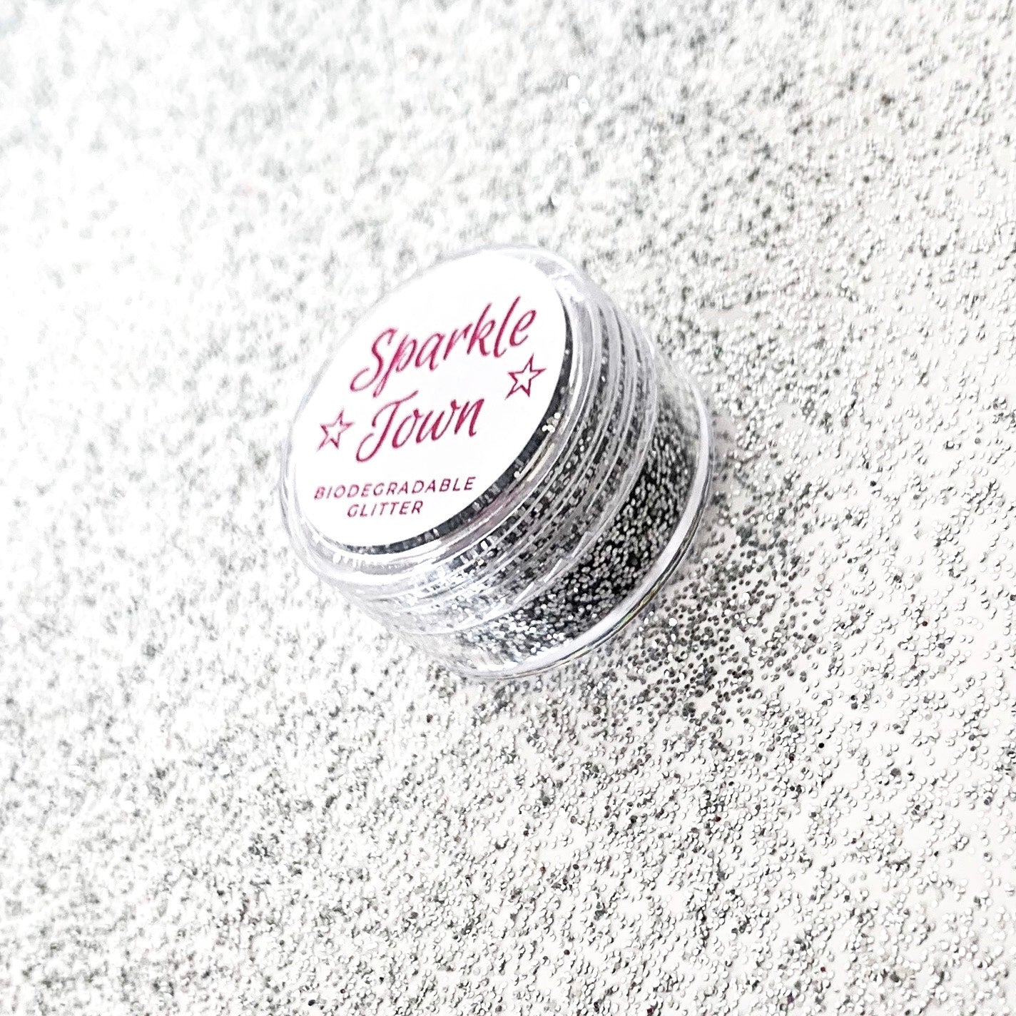 Silver Fine Biodegradable Glitter