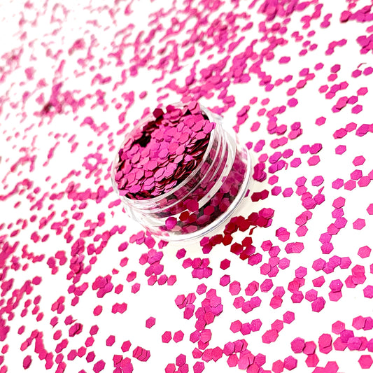 Dark Rose Extra Chunky Biodegradable Glitter