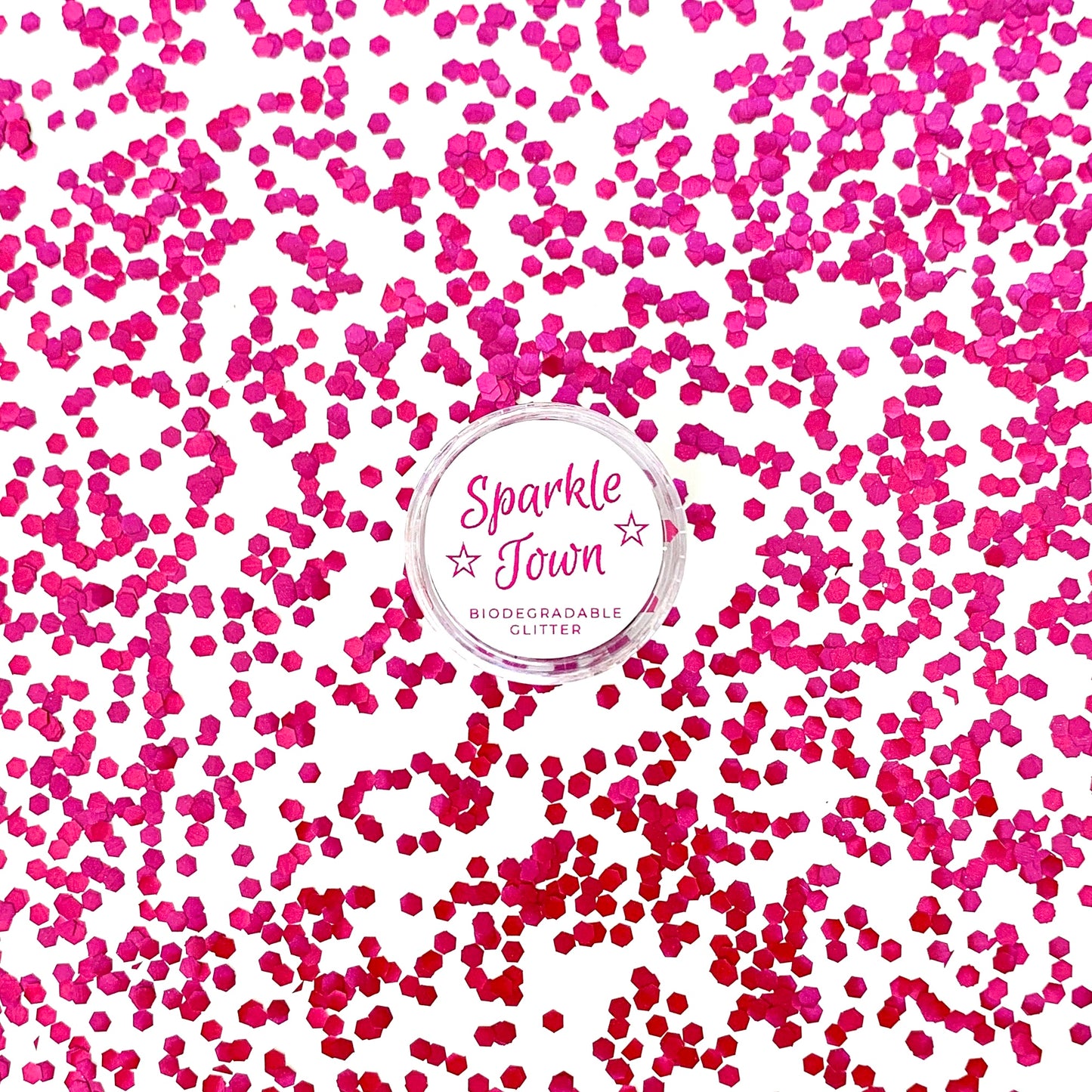 Dark Rose Extra Chunky Biodegradable Glitter