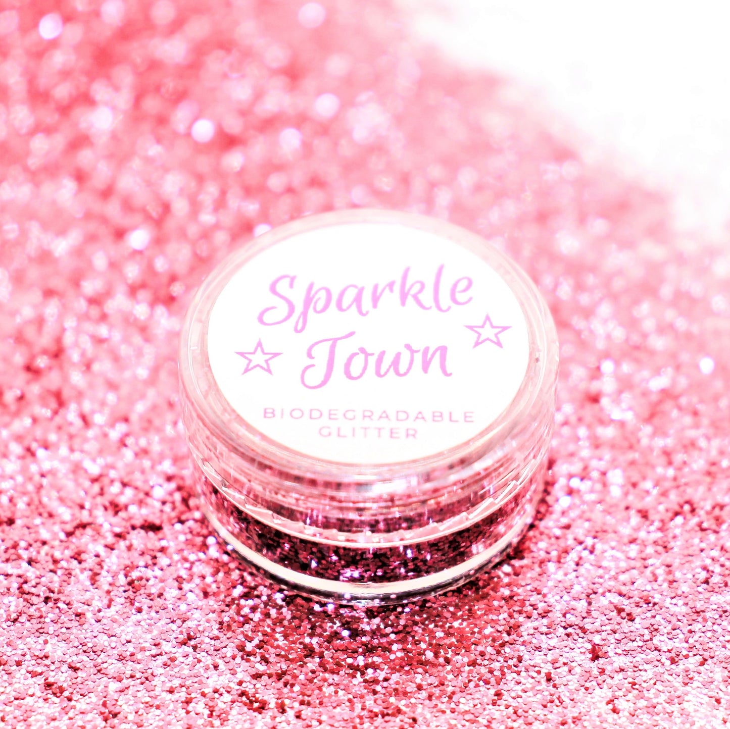 Rose Pink Fine Biodegradable Glitter