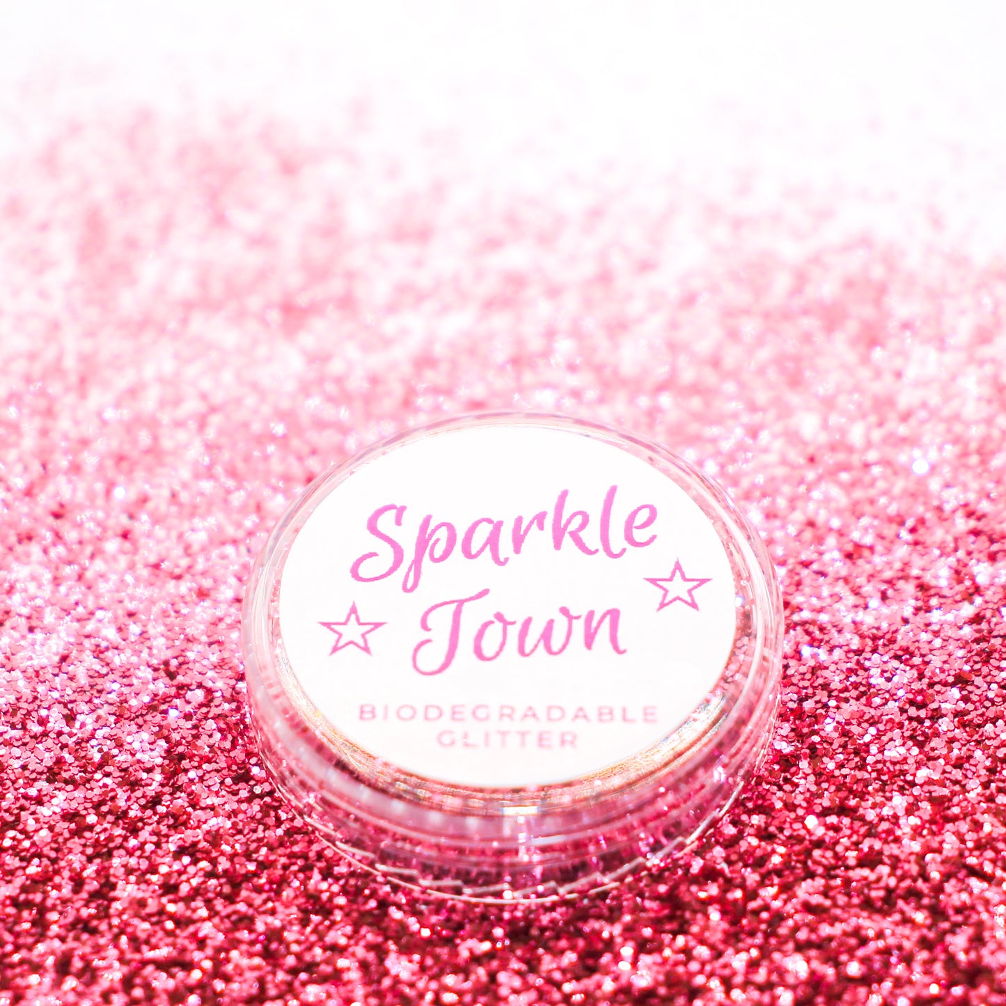 Rose Pink Fine Biodegradable Glitter
