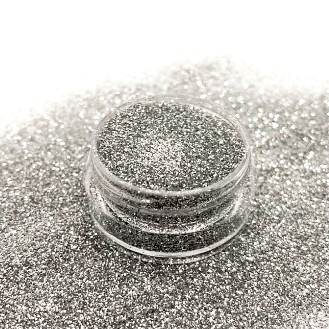 Silver Ultrafine Biodegradable Glitter