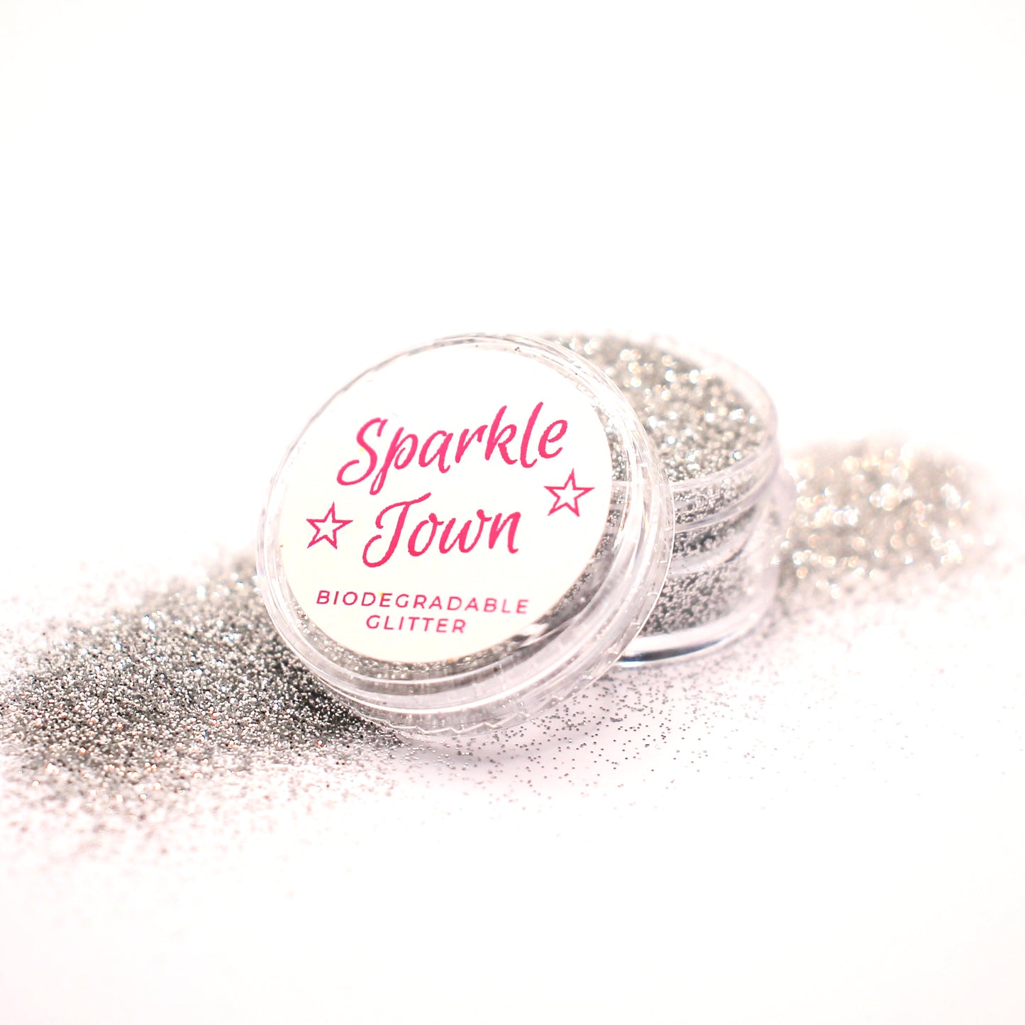 Silver Ultrafine Biodegradable Glitter
