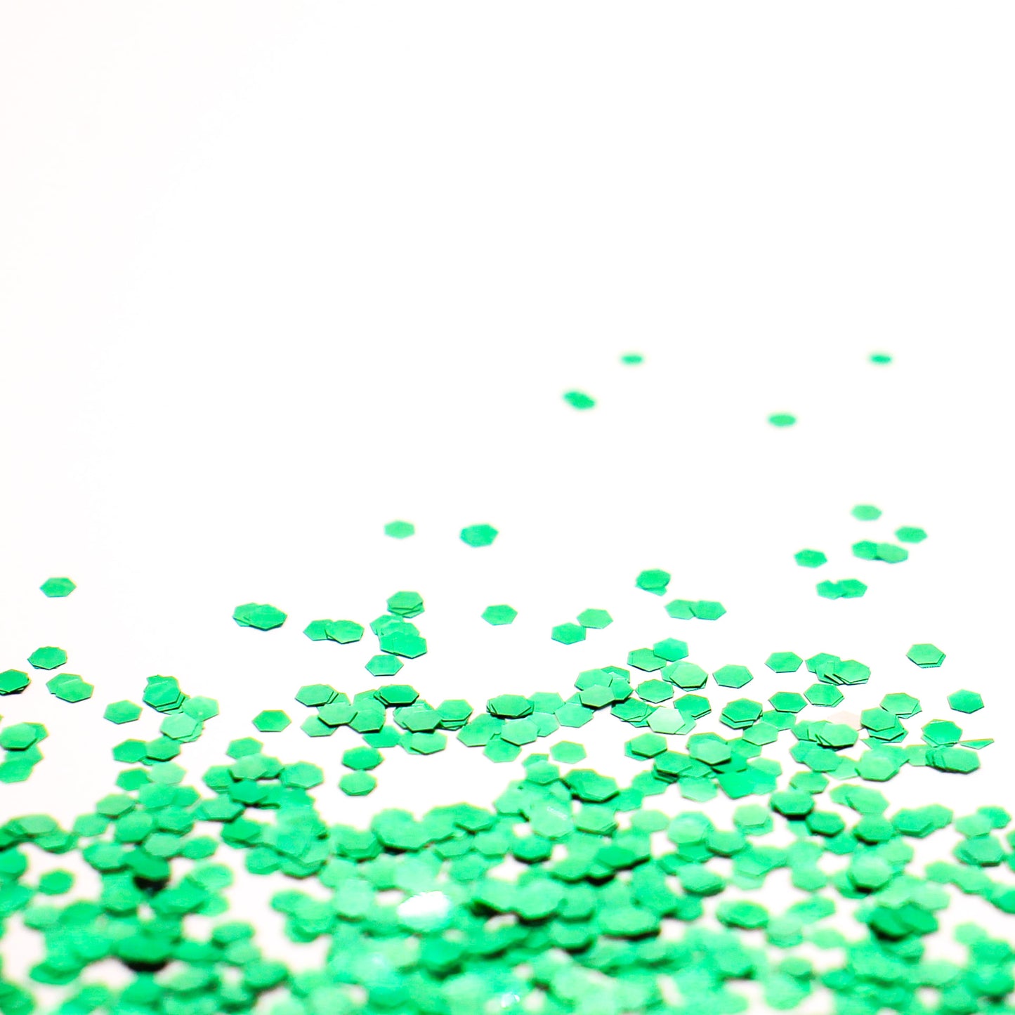 Green Extra Chunky Biodegradable Glitter