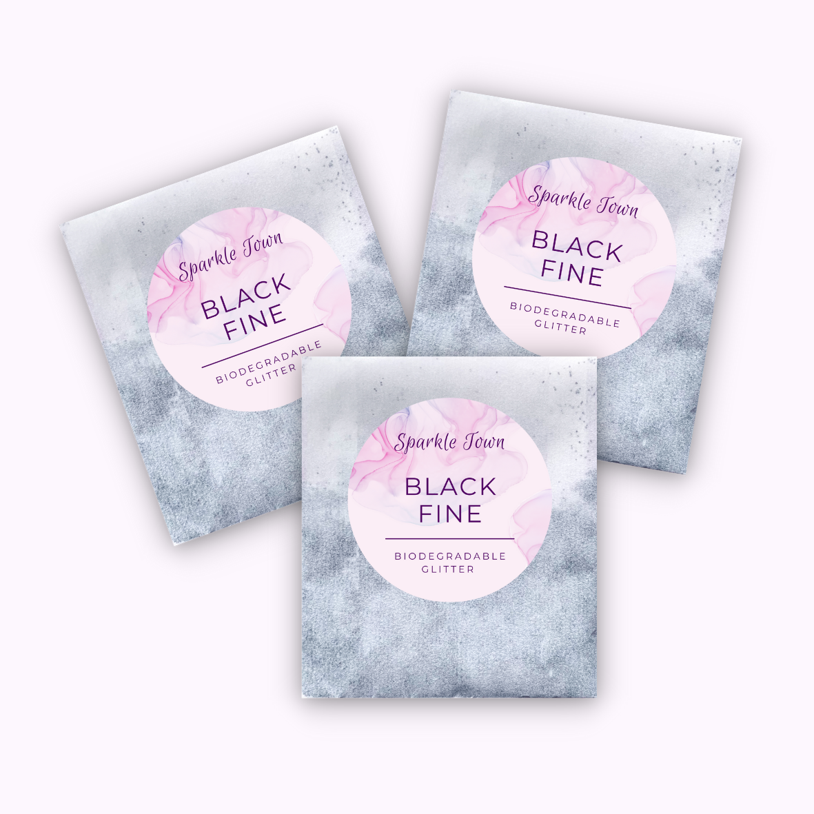 Black Fine Biodegradable Glitter