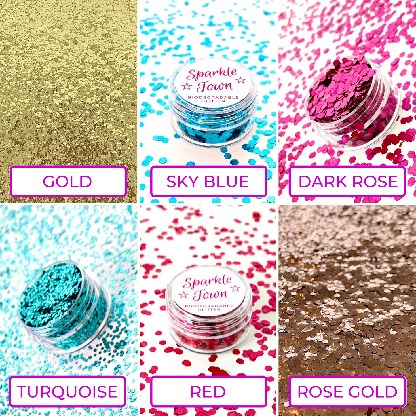 Extra Chunky Collection (6 or 12 glitters)