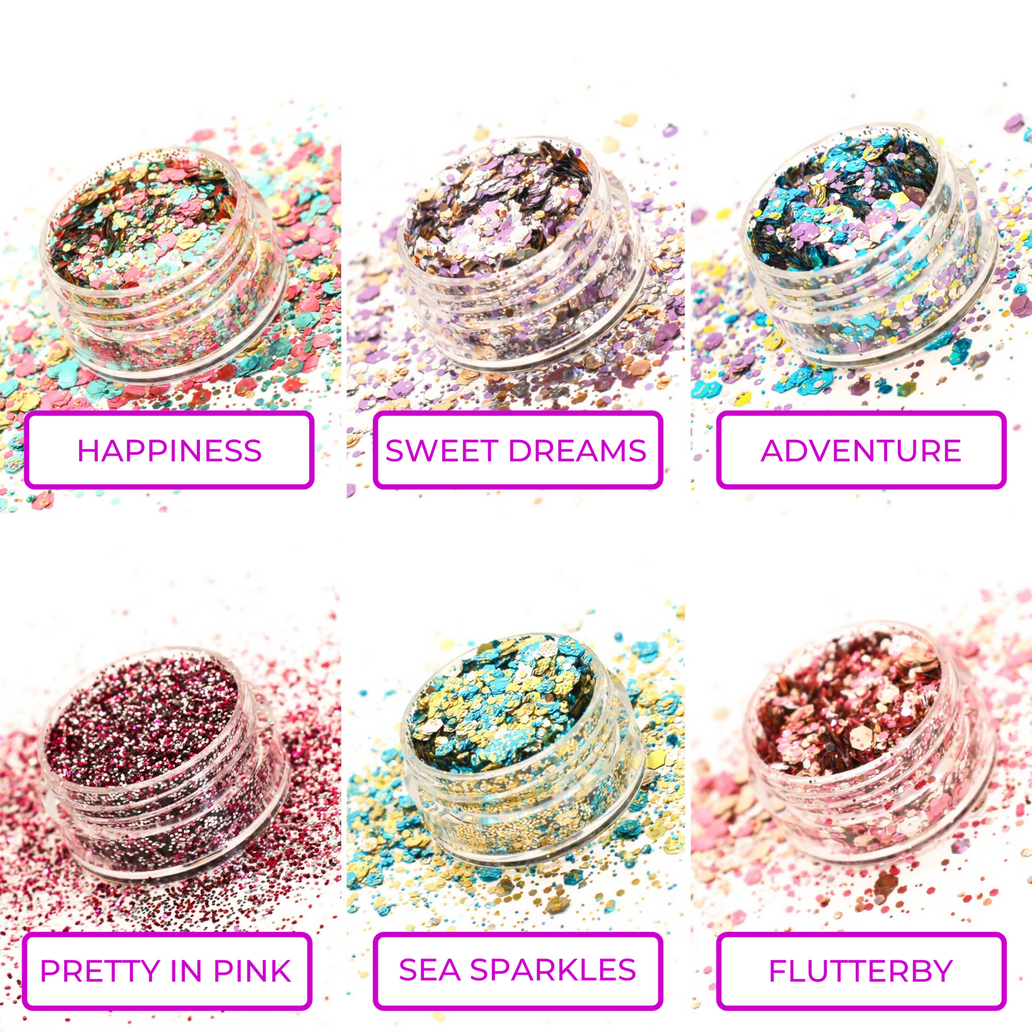Newbie Collection (6 glitters)