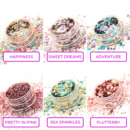 Newbie Collection (6 glitters)