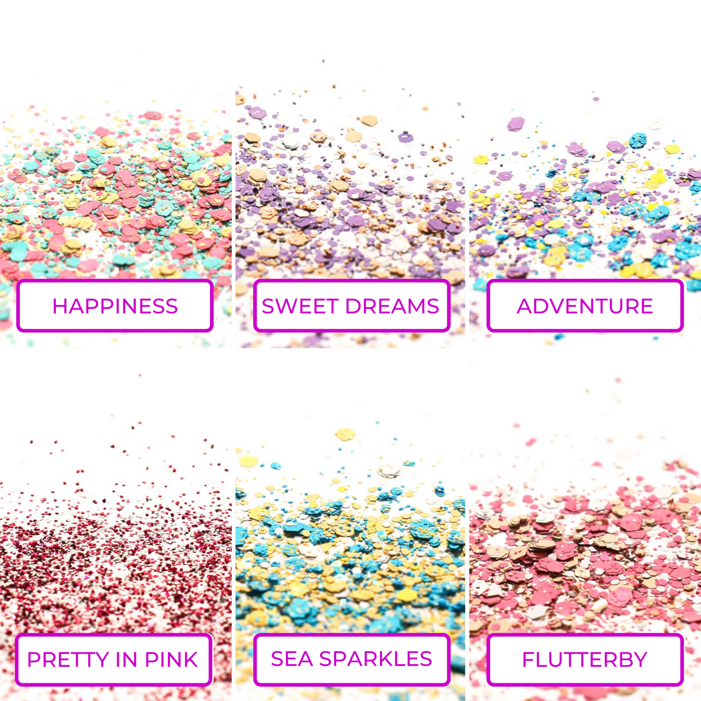 Newbie Collection (6 glitters)
