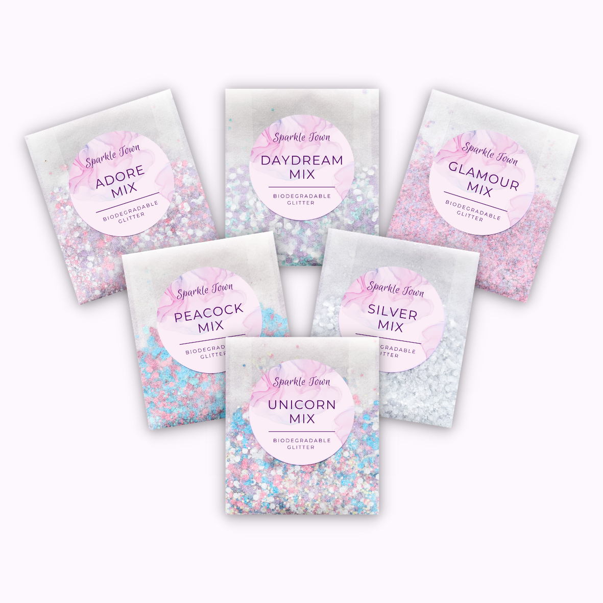 Sparkle Collection (6 glitters)