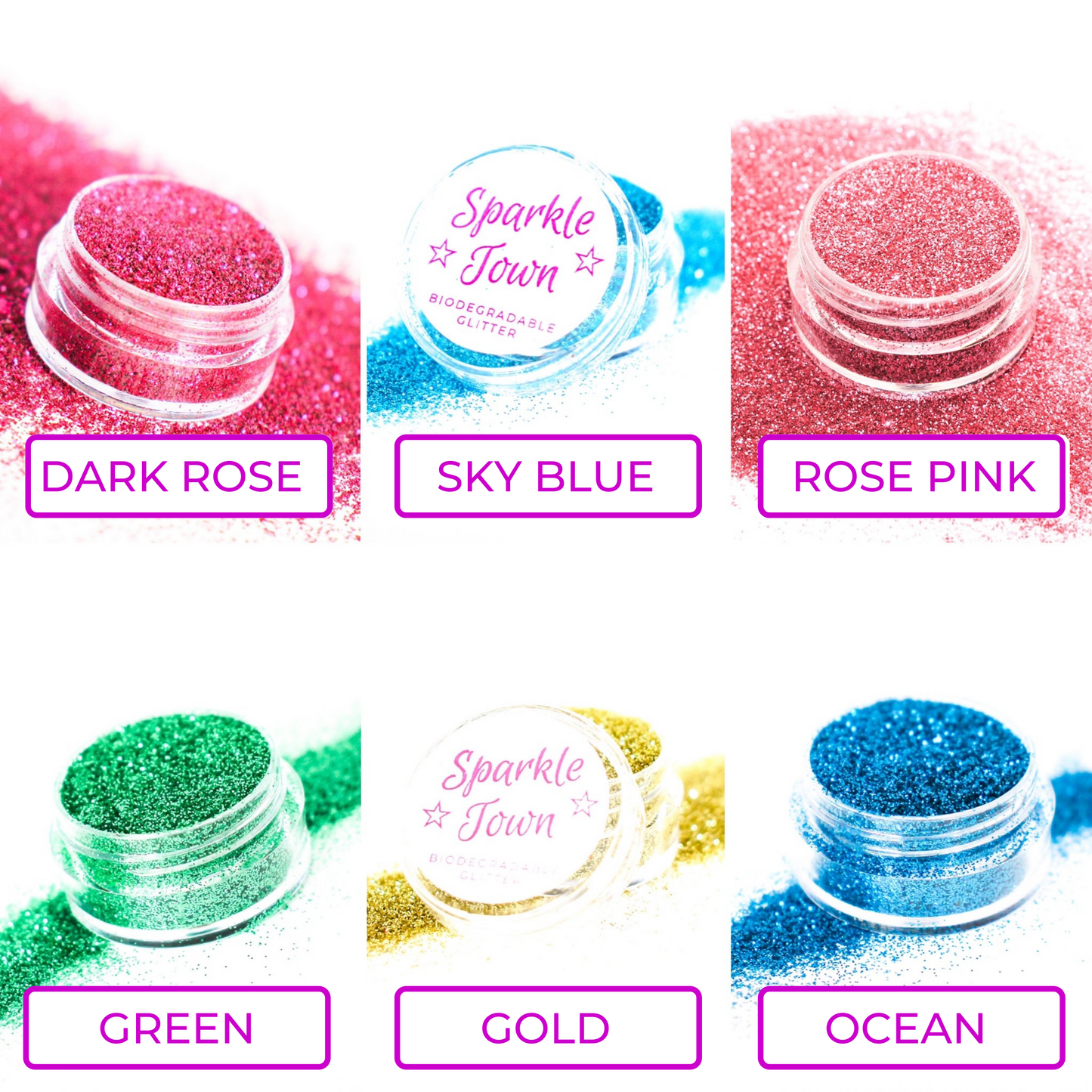 Ultrafine Collection (6 or 12 glitters)