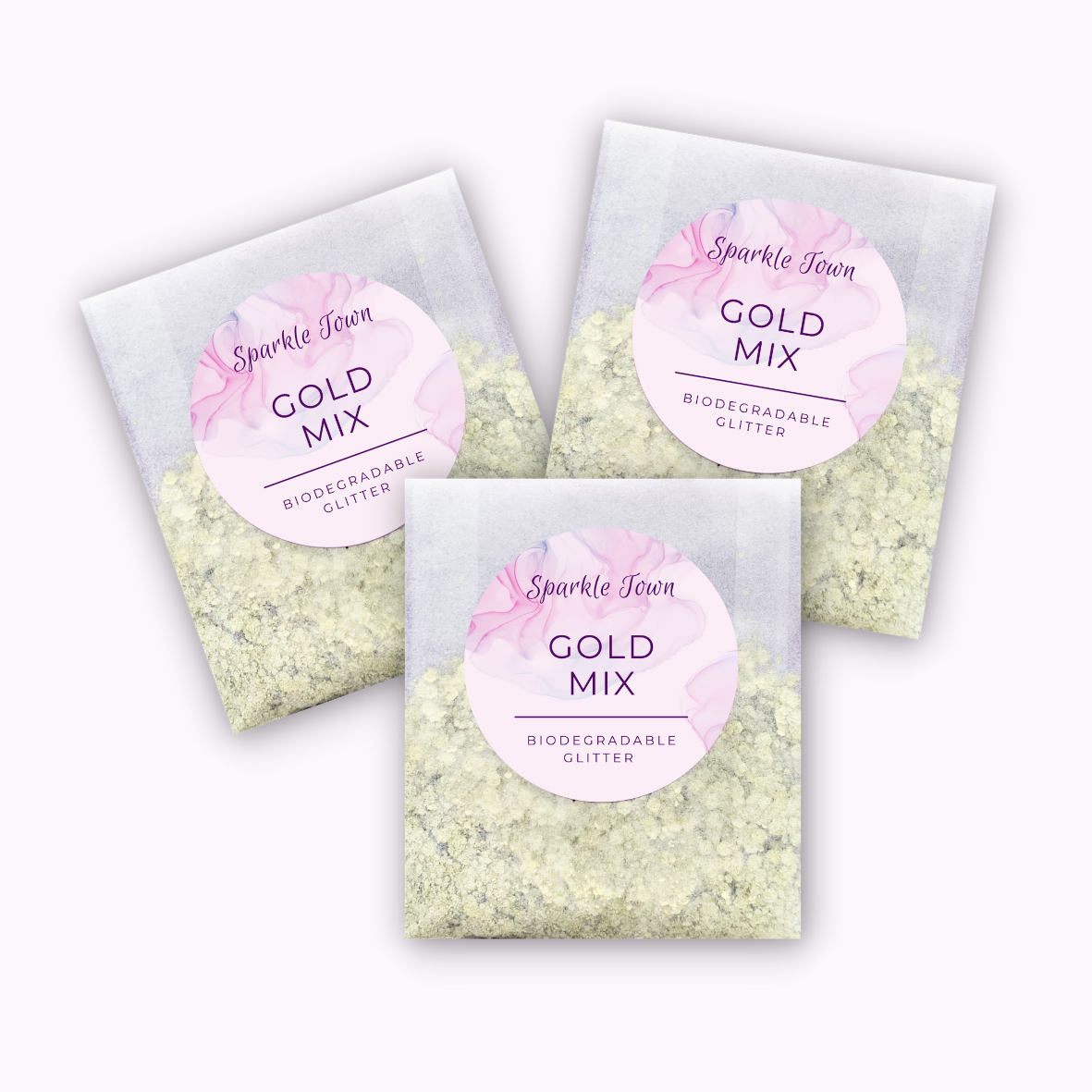 Gold Mix Biodegradable Glitter