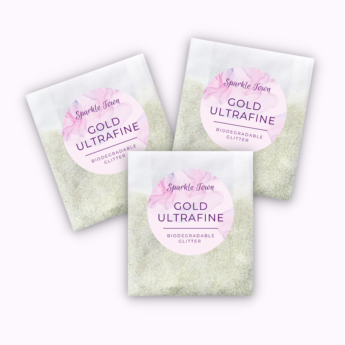 Gold Ultrafine Biodegradable Glitter