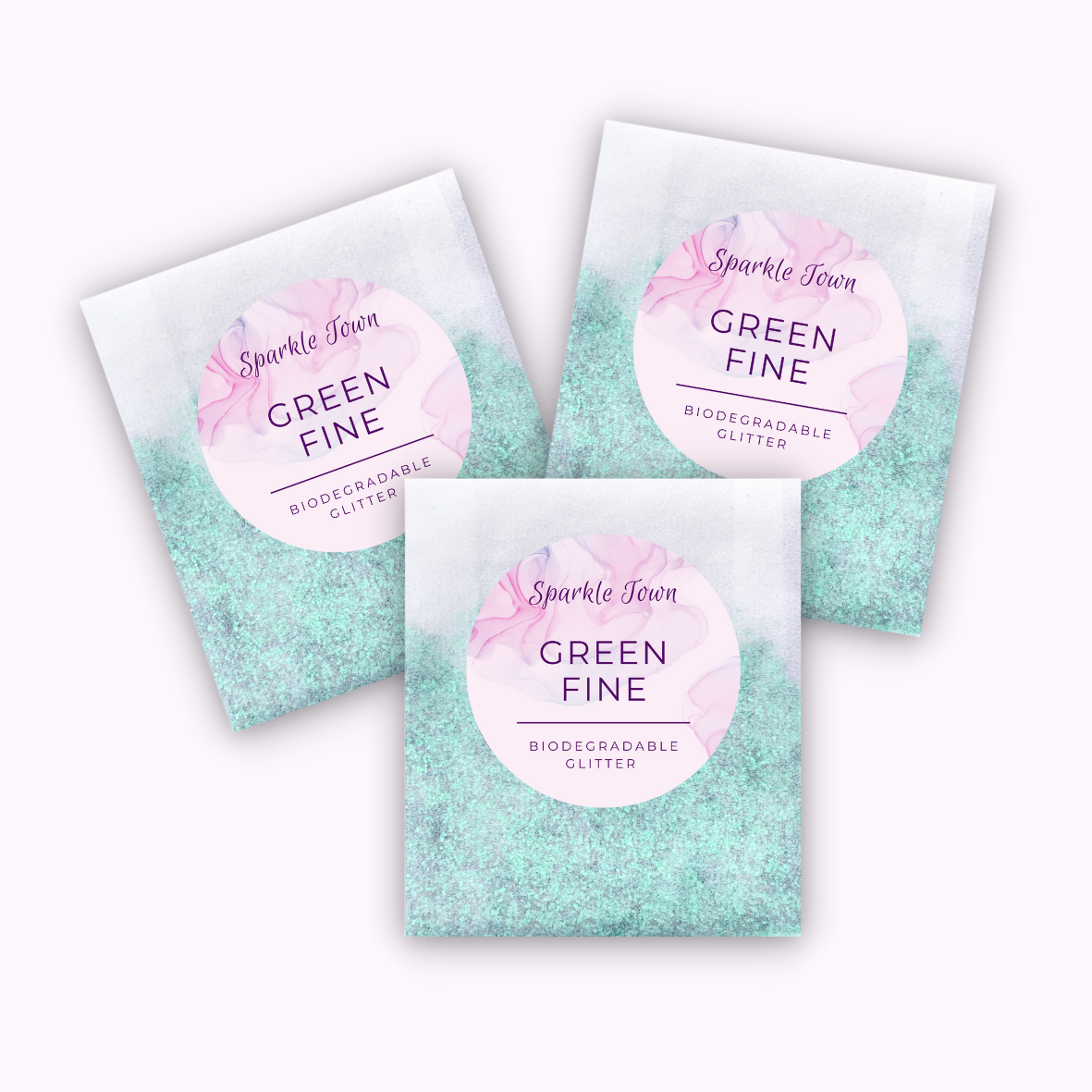 Green Fine Biodegradable Glitter