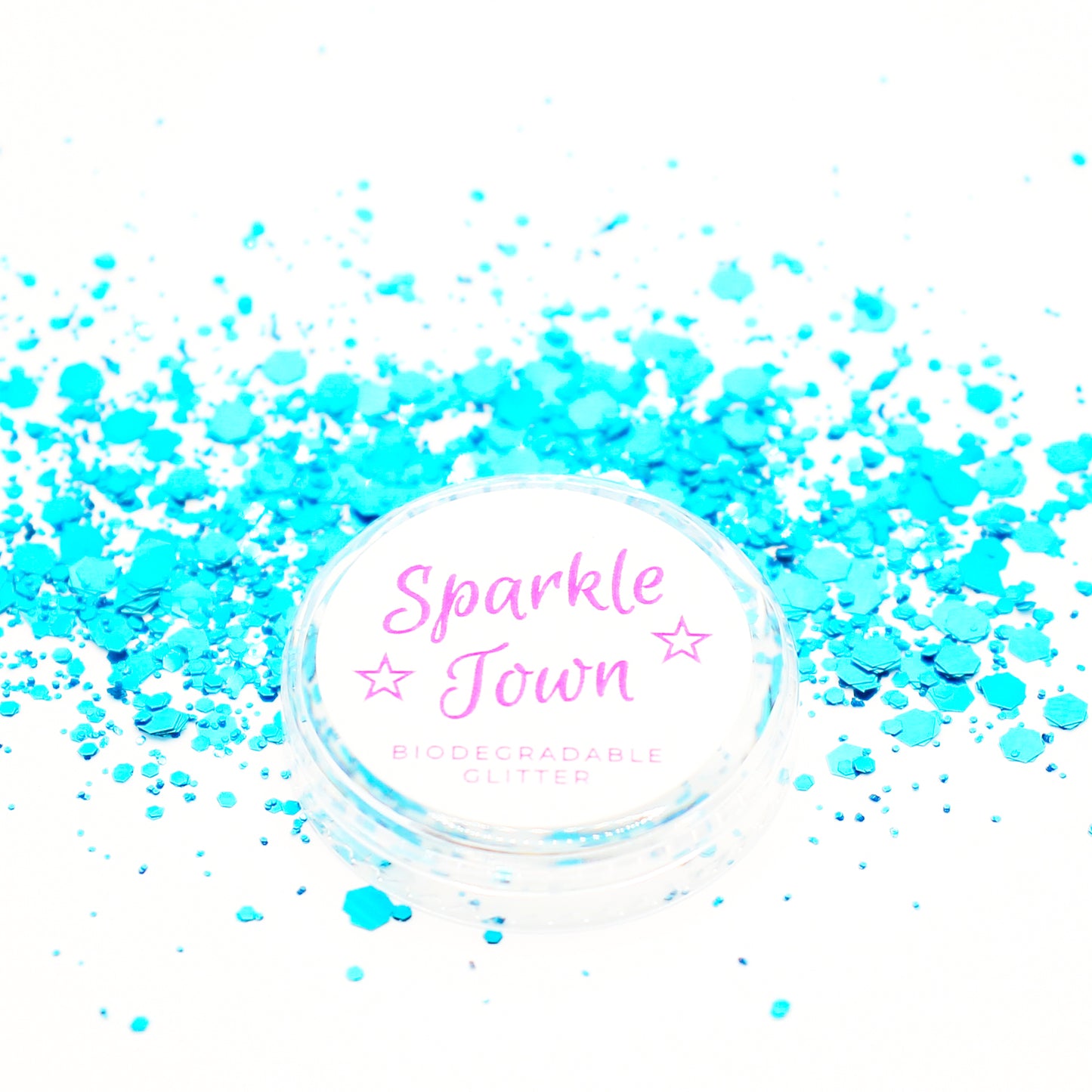 Sky Blue Mix Biodegradable Glitter