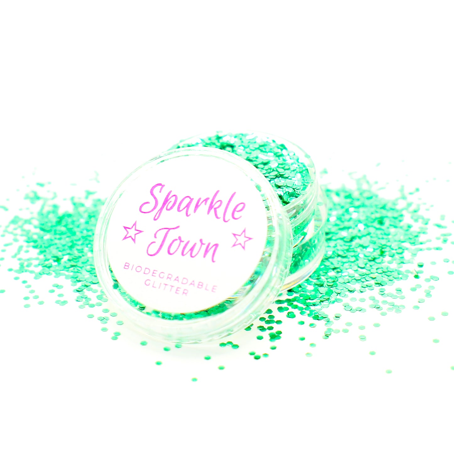 Green Chunky Biodegradable Glitter