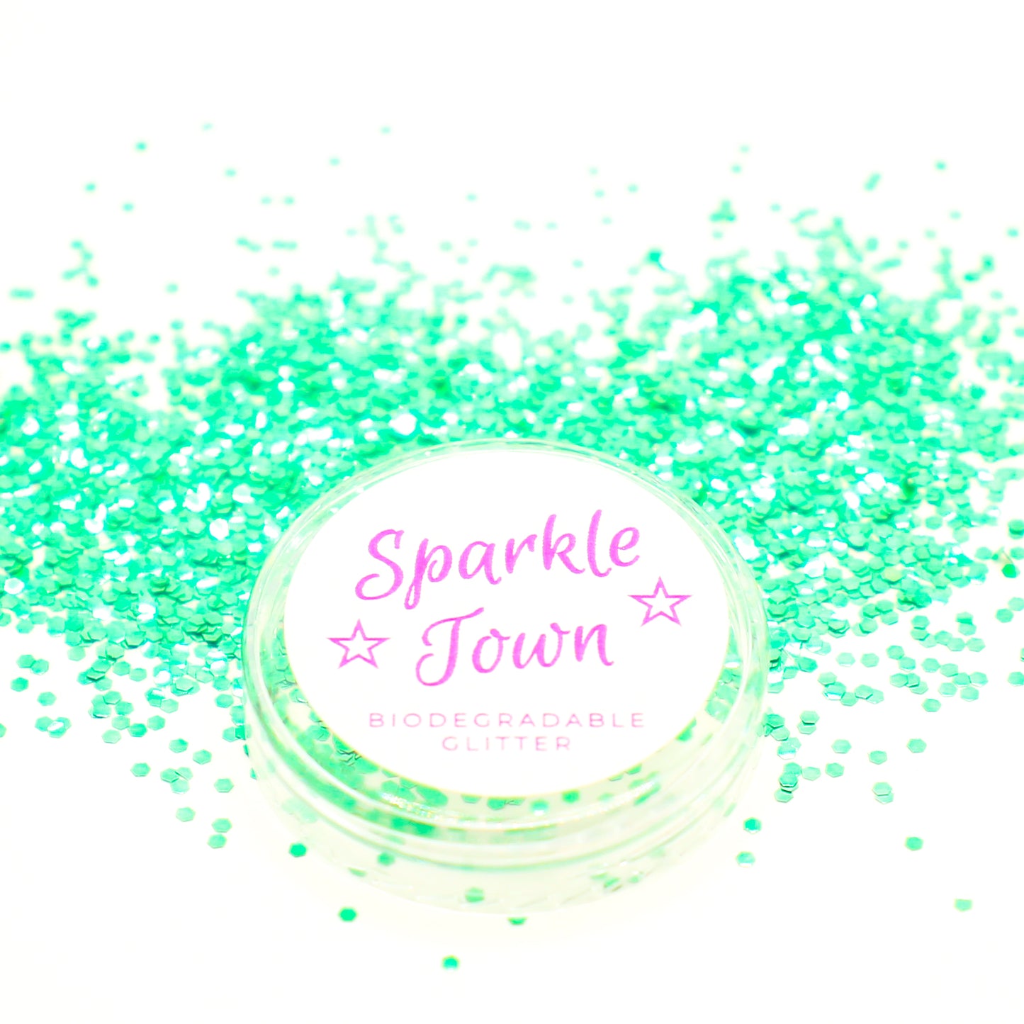 Green Chunky Biodegradable Glitter