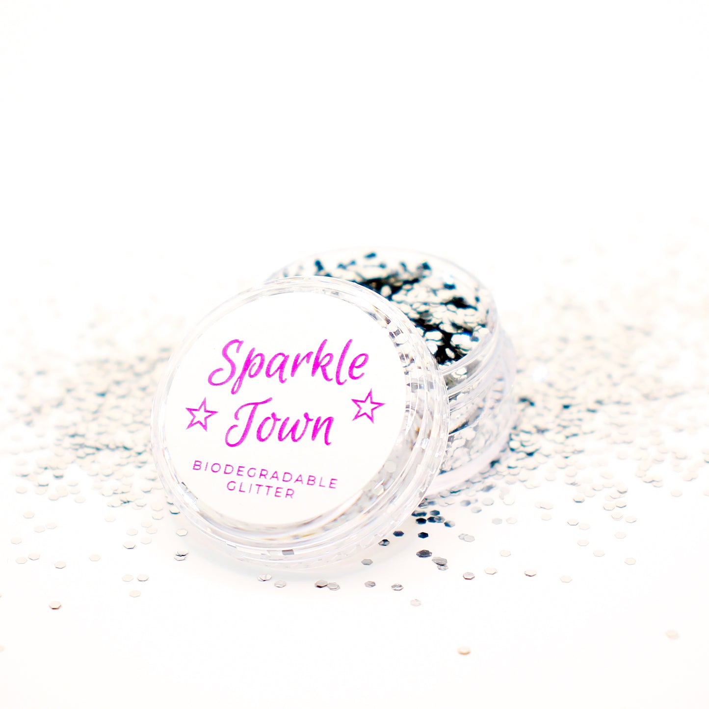 Silver Chunky Biodegradable Glitter