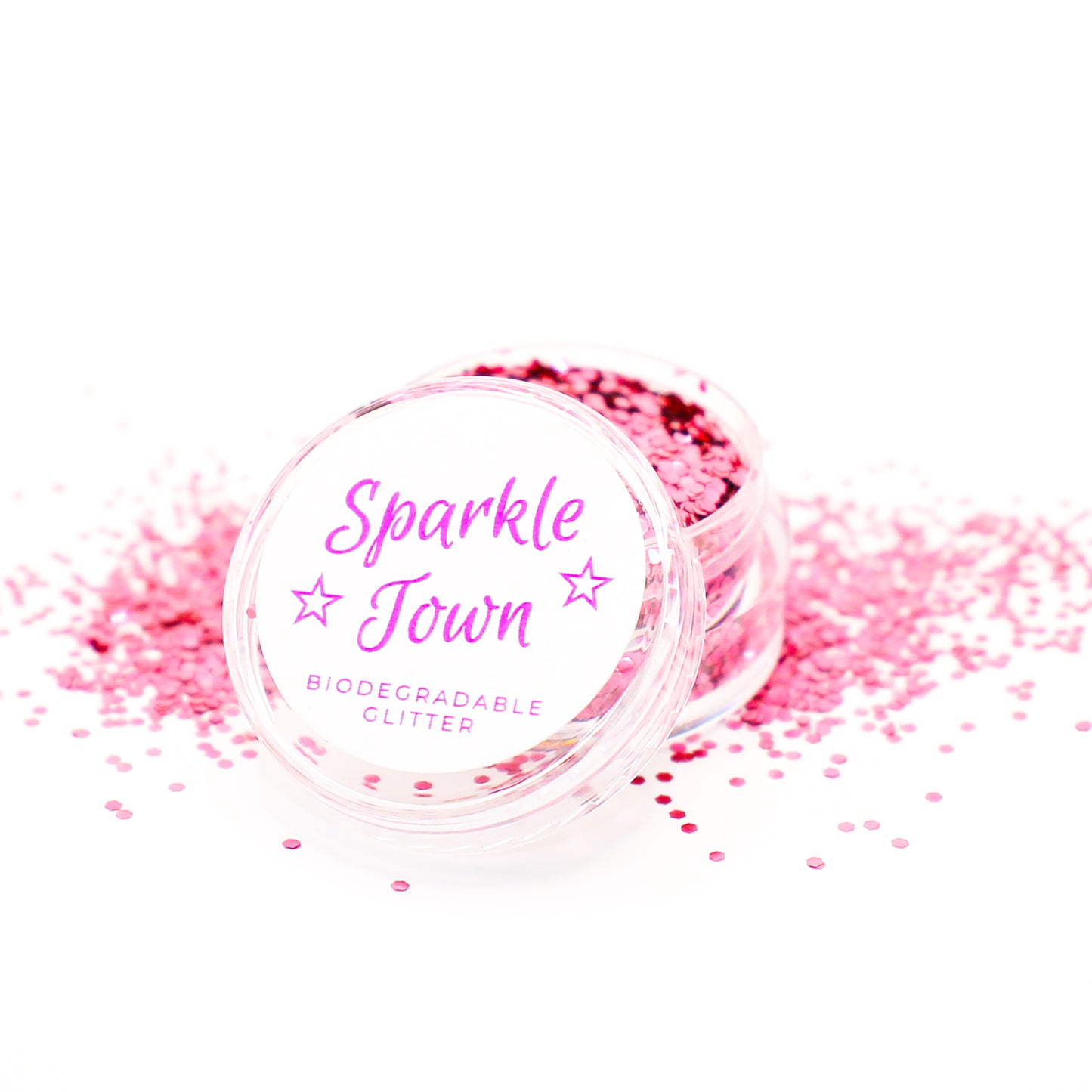 Rose Pink Chunky Biodegradable Glitter