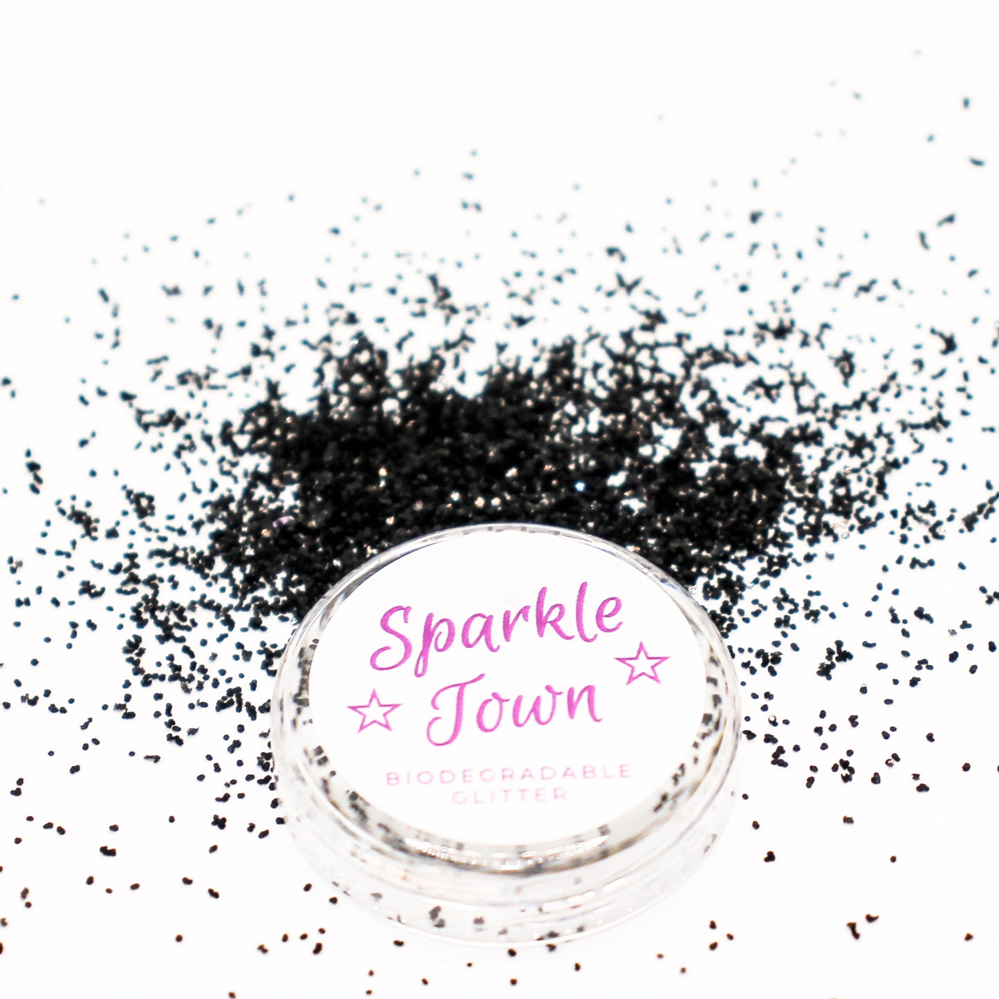 Black Fine Biodegradable Glitter