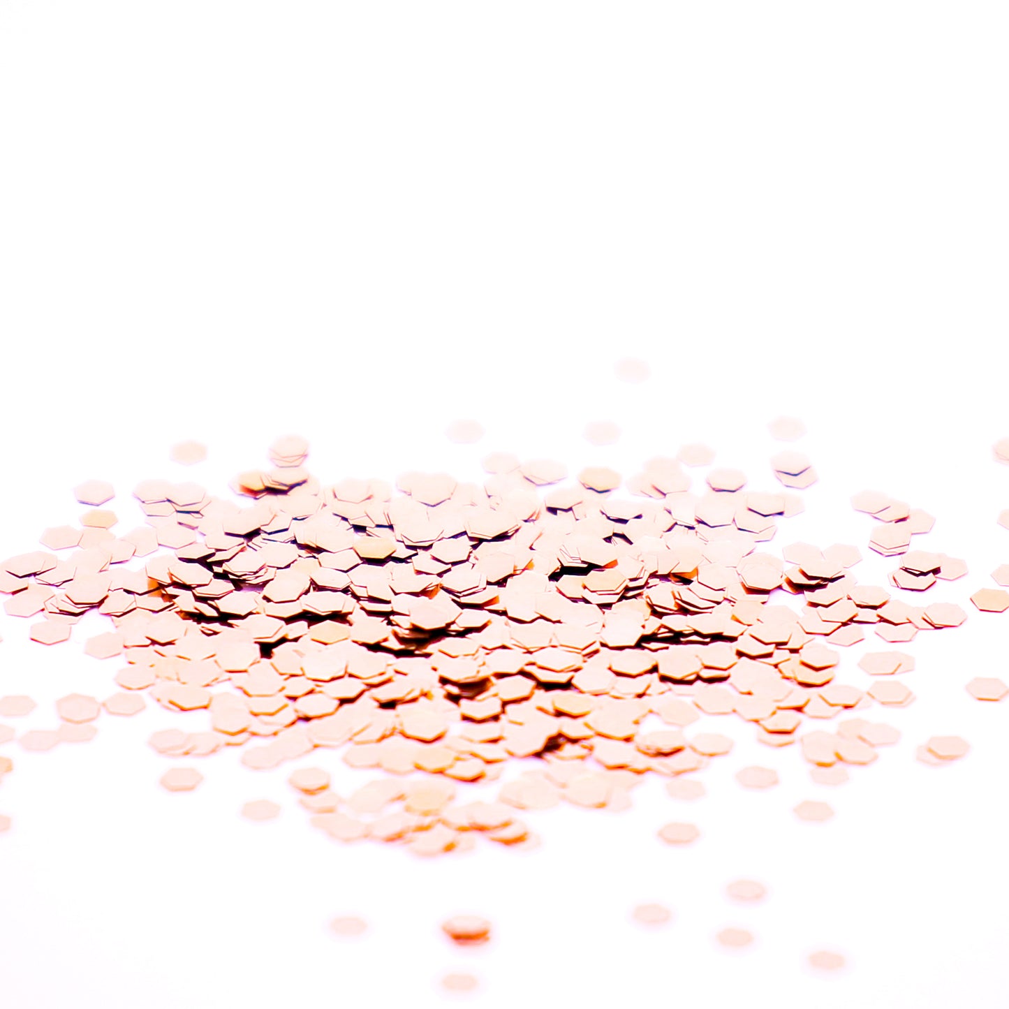 Rose Gold Extra Chunky Biodegradable Glitter