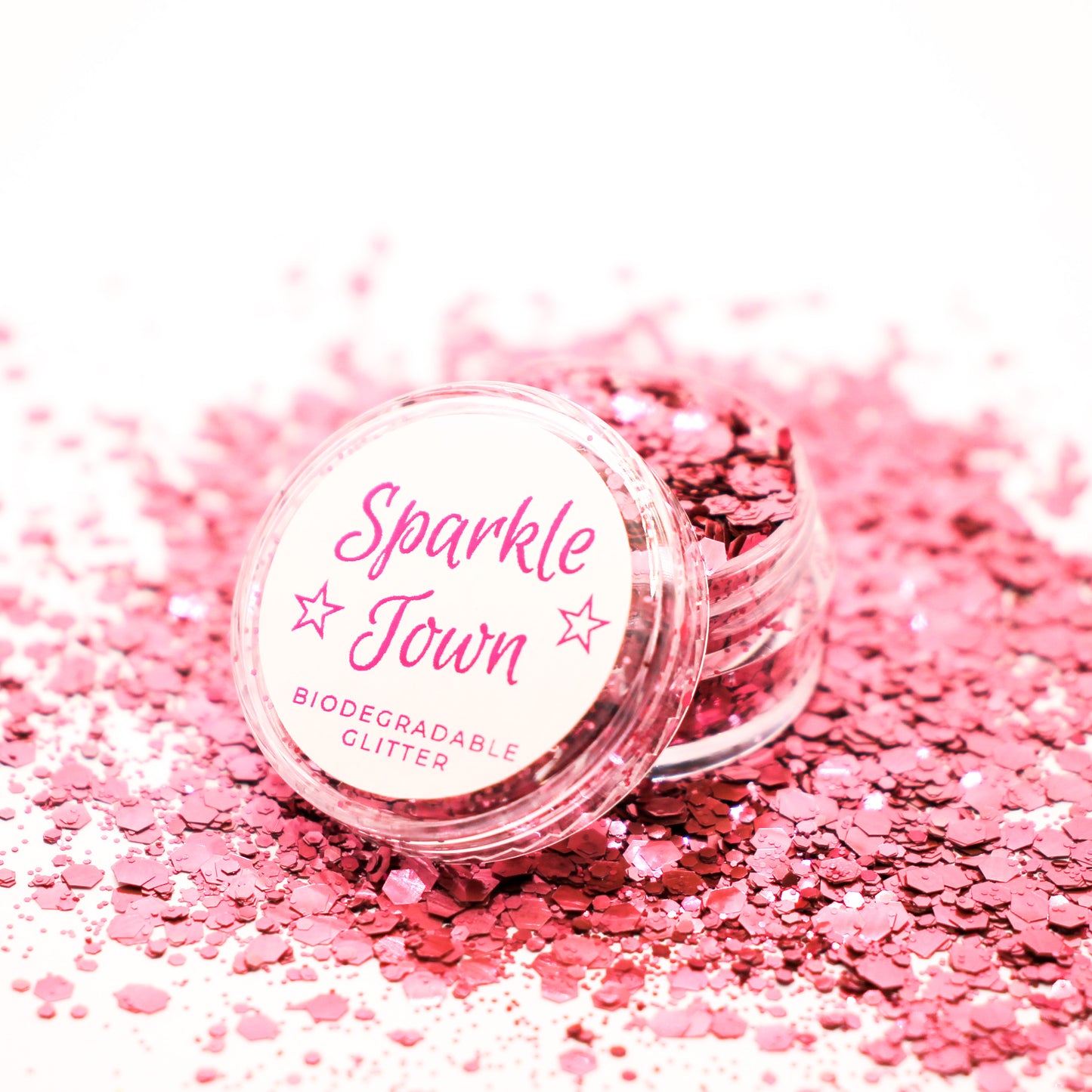 Rose Pink Mix Biodegradable Glitter