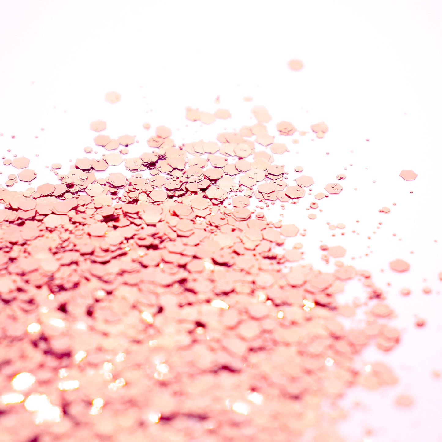 Rose Gold Mix Biodegradable Glitter