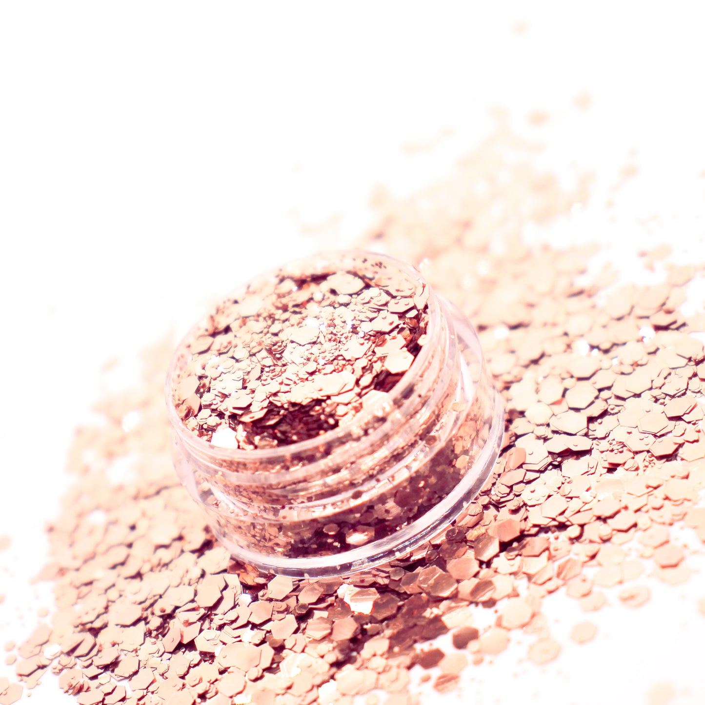 Rose Gold Mix Biodegradable Glitter
