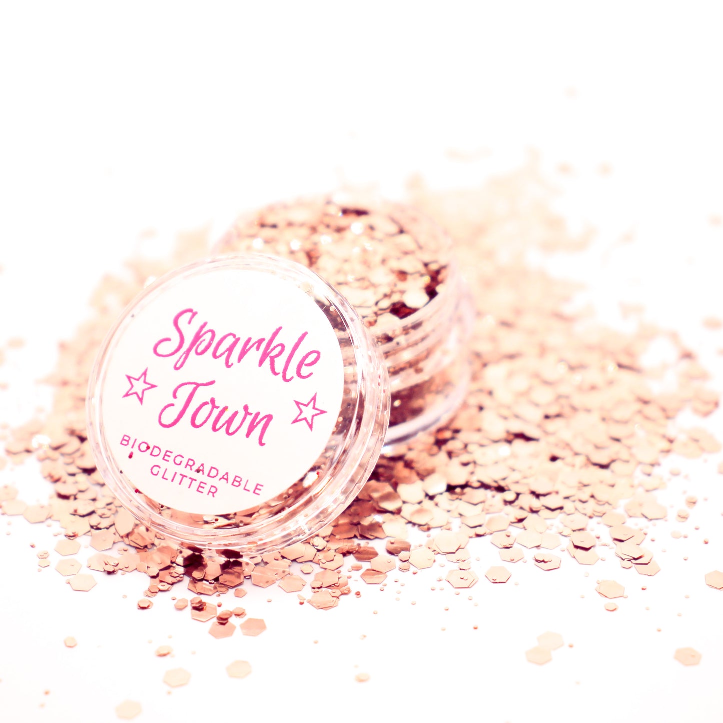 Rose Gold Mix Biodegradable Glitter