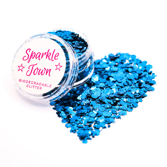 Ocean Blue Mix Biodegradable Glitter