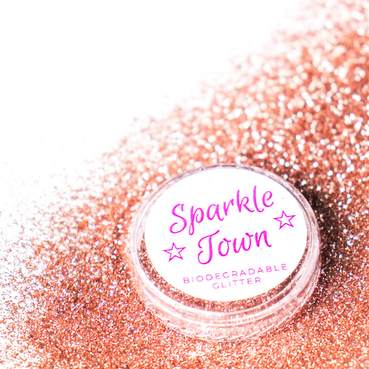 Rose Gold Ultrafine Biodegradable Glitter