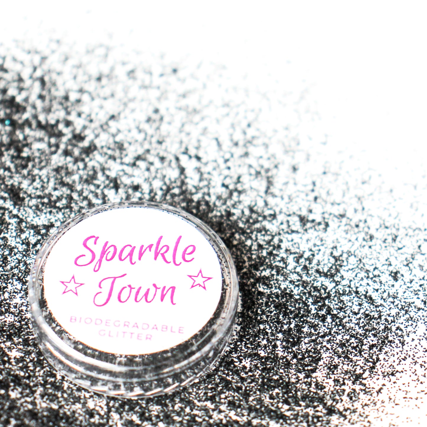Black Ultrafine Biodegradable Glitter