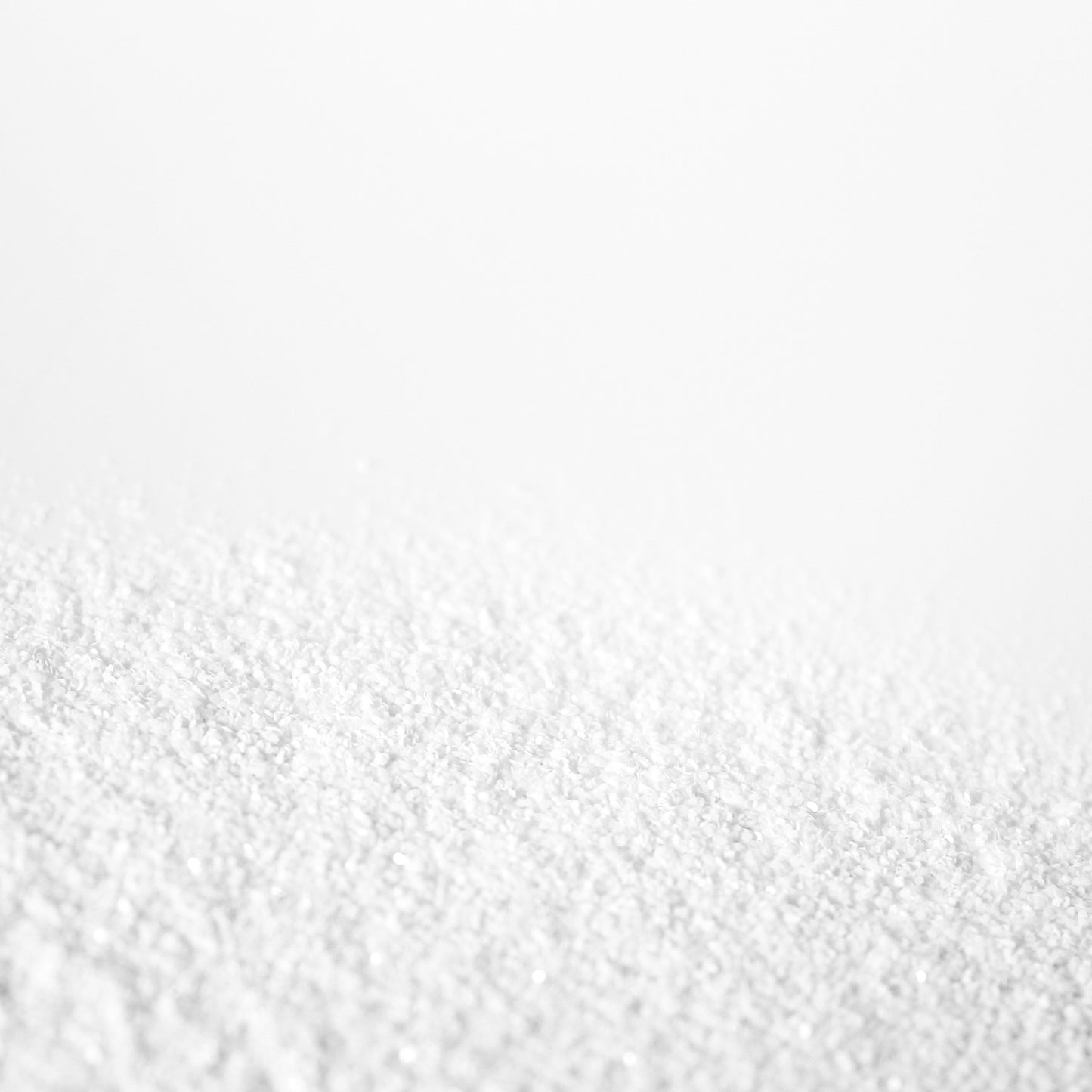 White Fine Biodegradable Glitter