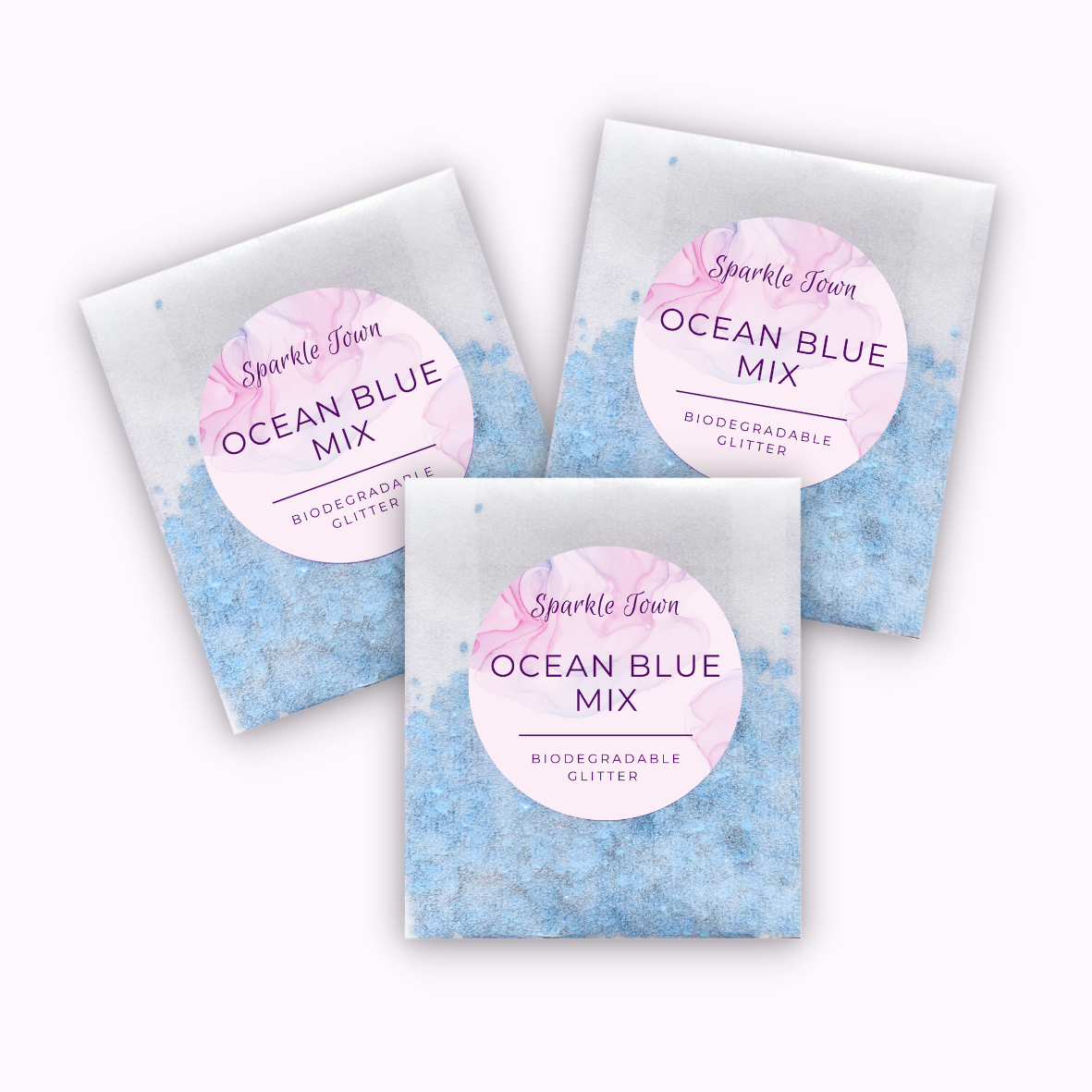 Ocean Blue Mix Biodegradable Glitter