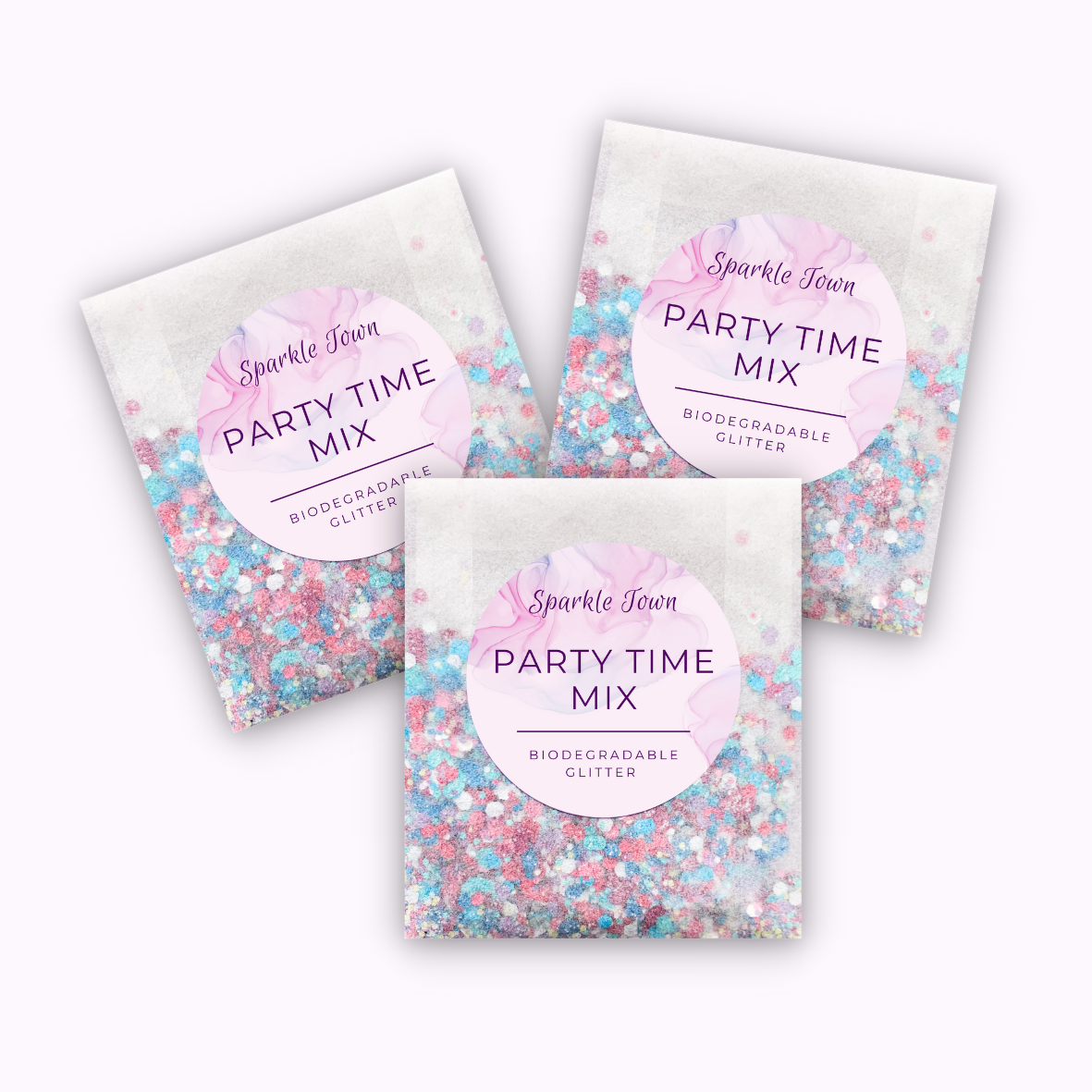 Party Time Mix Biodegradable Glitter