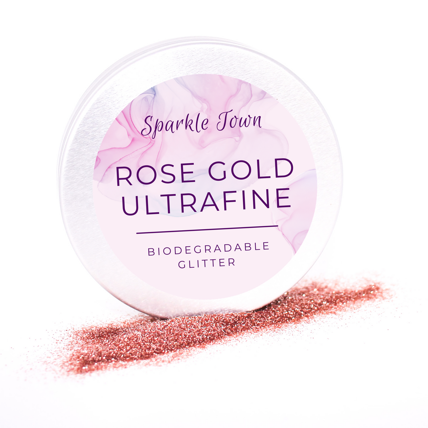 Rose Gold Ultrafine Biodegradable Glitter