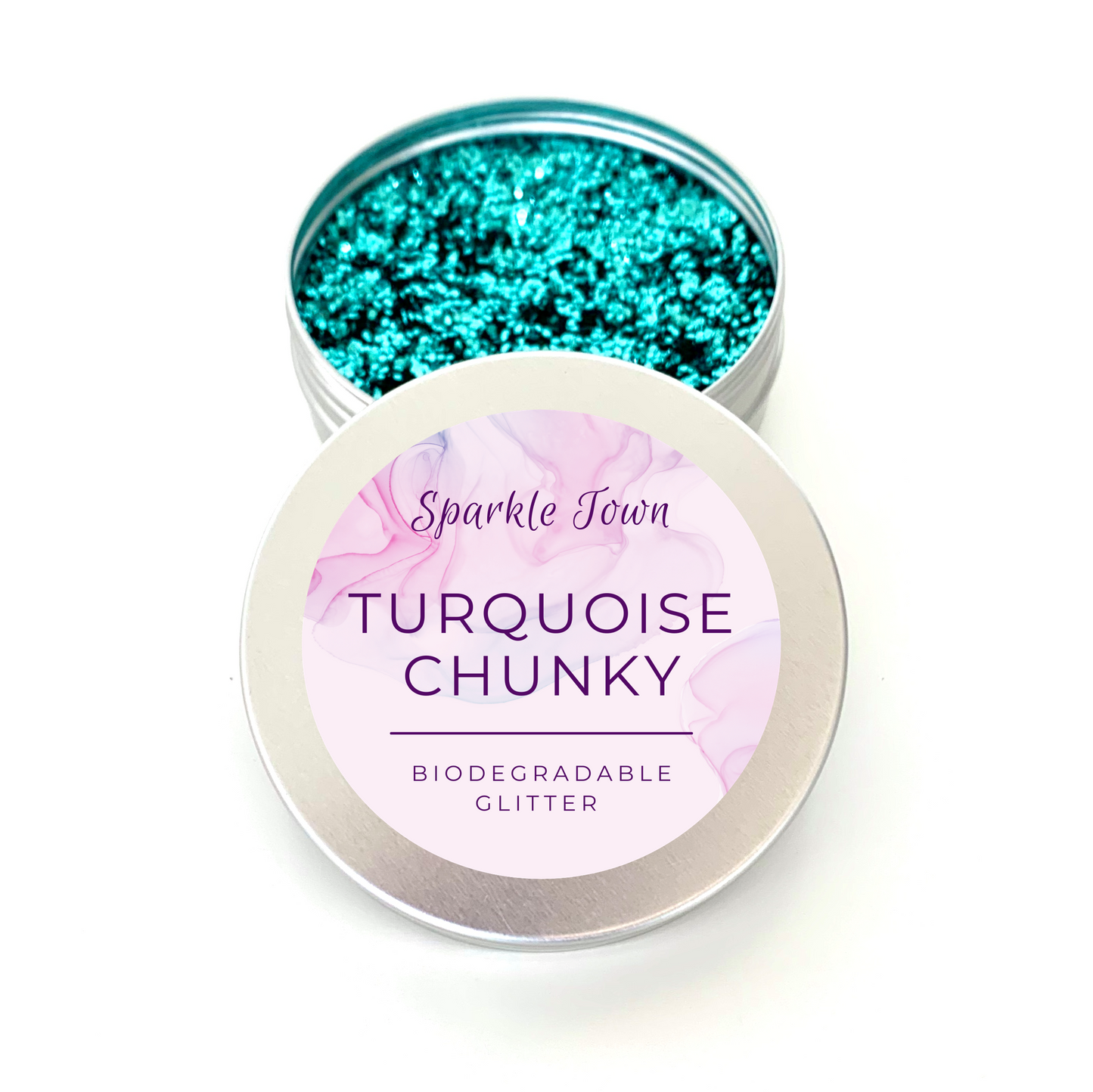 Turquoise Chunky Biodegradable Glitter