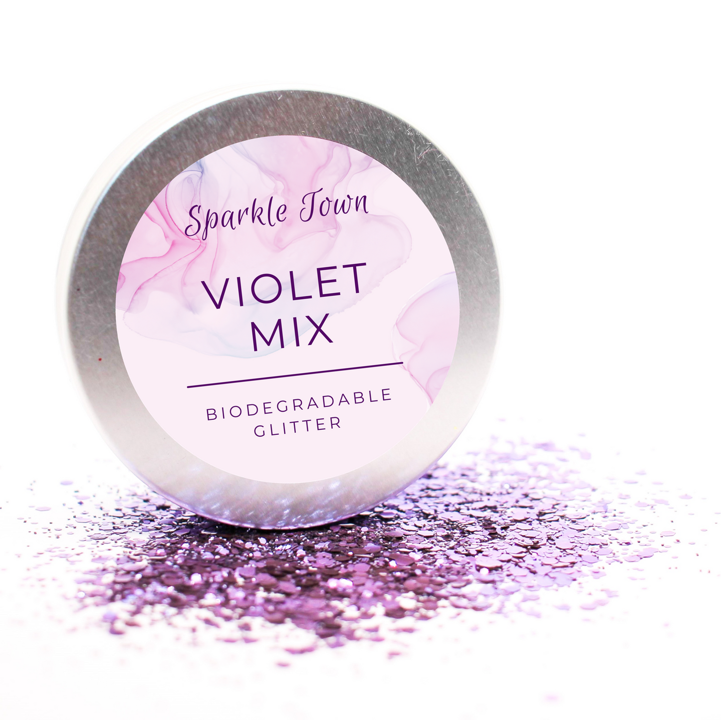 Violet Mix Biodegradable Glitter